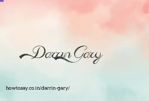 Darrin Gary