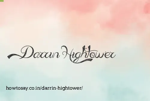 Darrin Hightower