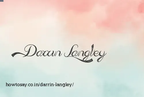 Darrin Langley