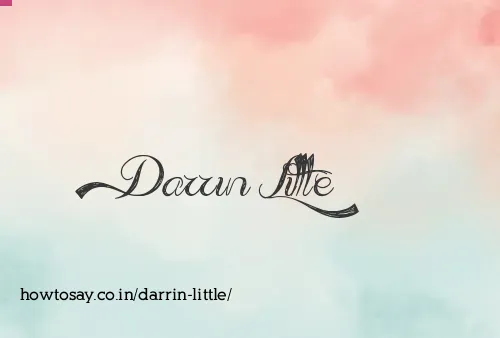 Darrin Little