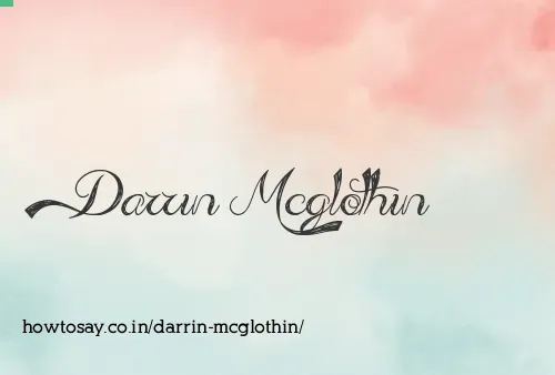 Darrin Mcglothin