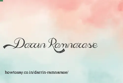 Darrin Ramnarase