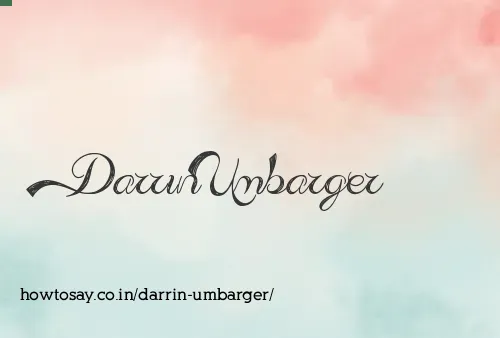 Darrin Umbarger