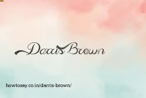Darris Brown