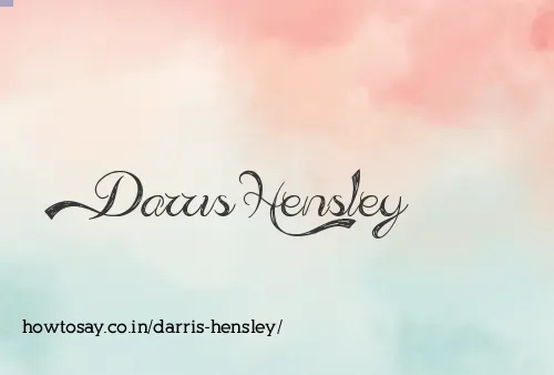 Darris Hensley