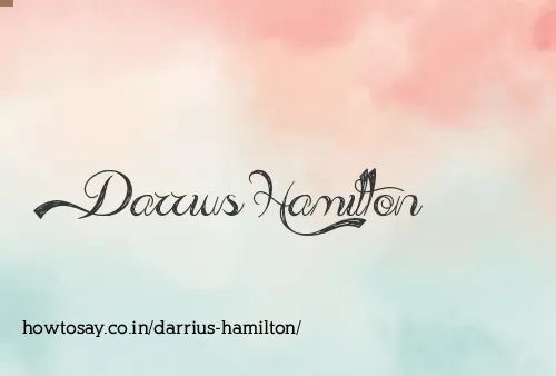 Darrius Hamilton