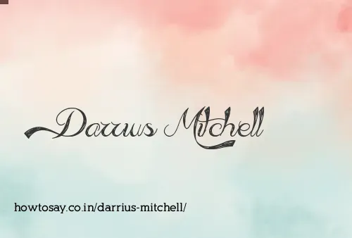 Darrius Mitchell