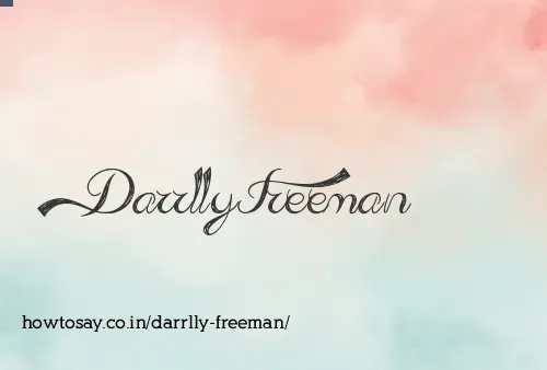 Darrlly Freeman