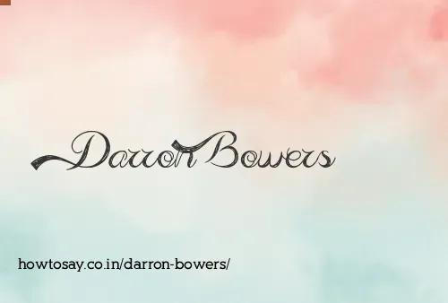 Darron Bowers