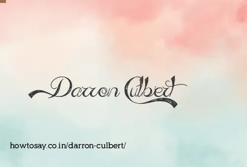 Darron Culbert