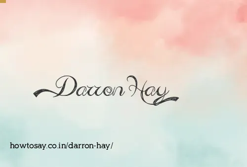 Darron Hay