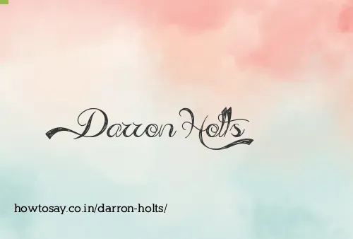 Darron Holts