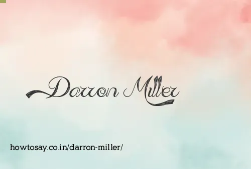 Darron Miller