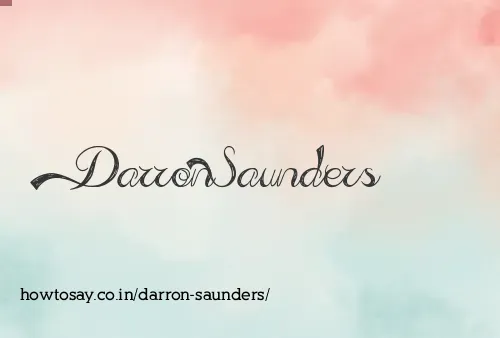 Darron Saunders