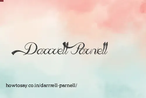 Darrrell Parnell