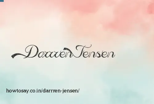 Darrren Jensen