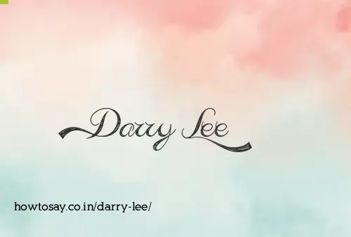 Darry Lee