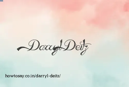 Darryl Deitz