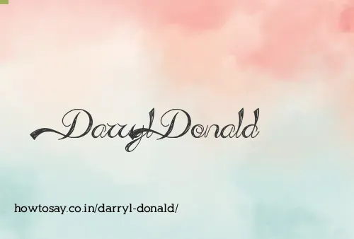 Darryl Donald