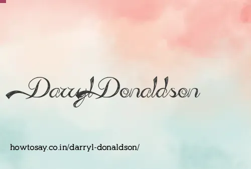 Darryl Donaldson