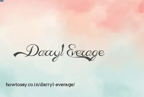 Darryl Everage