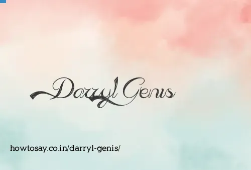 Darryl Genis