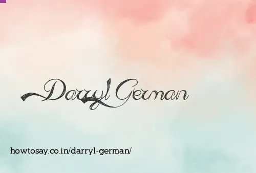 Darryl German