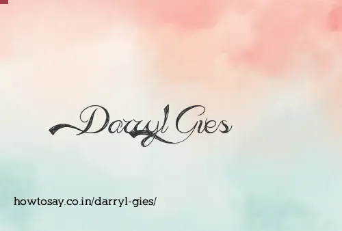 Darryl Gies