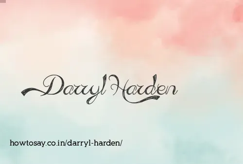 Darryl Harden