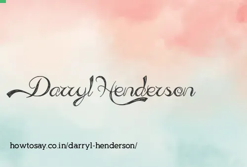 Darryl Henderson