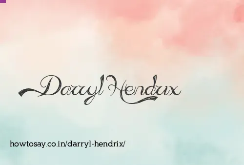 Darryl Hendrix