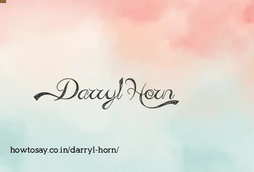 Darryl Horn
