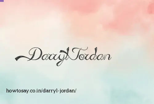 Darryl Jordan