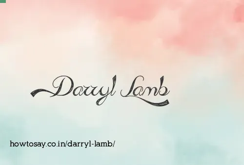 Darryl Lamb