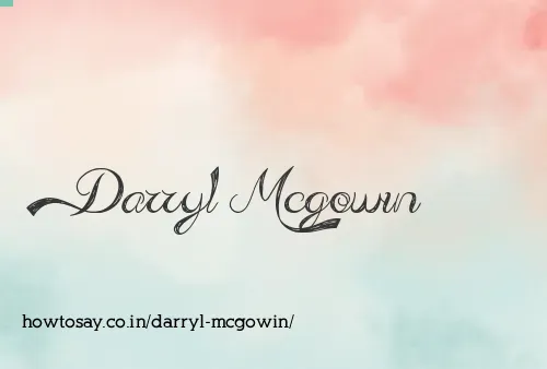 Darryl Mcgowin