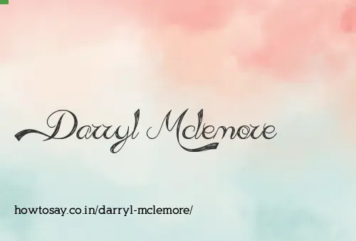 Darryl Mclemore