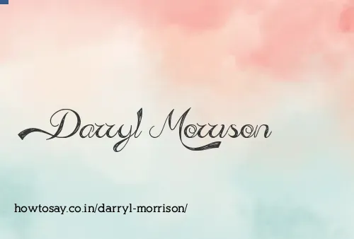 Darryl Morrison