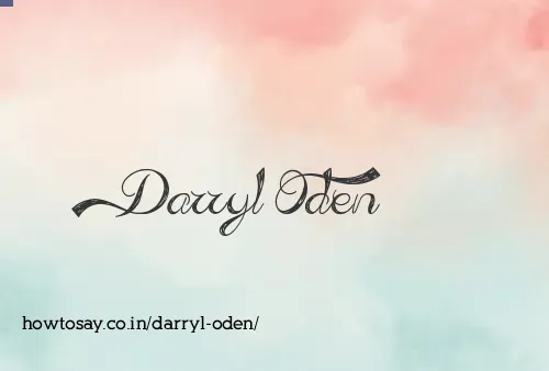 Darryl Oden