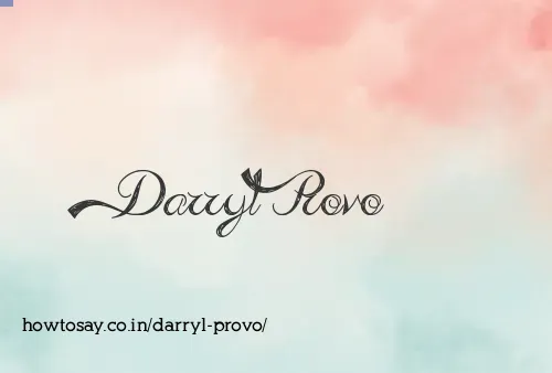 Darryl Provo