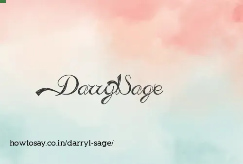 Darryl Sage