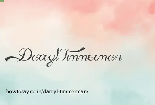 Darryl Timmerman
