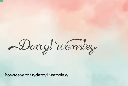 Darryl Wamsley