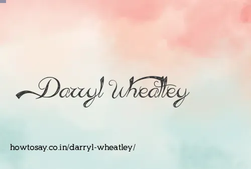 Darryl Wheatley