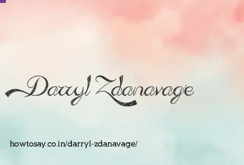 Darryl Zdanavage