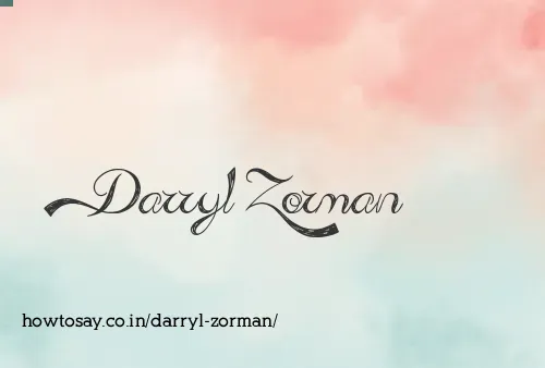 Darryl Zorman