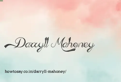 Darryll Mahoney