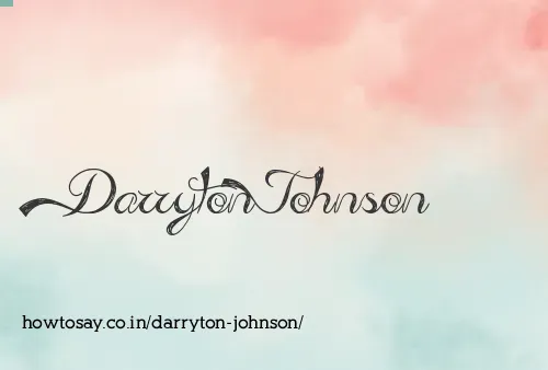 Darryton Johnson