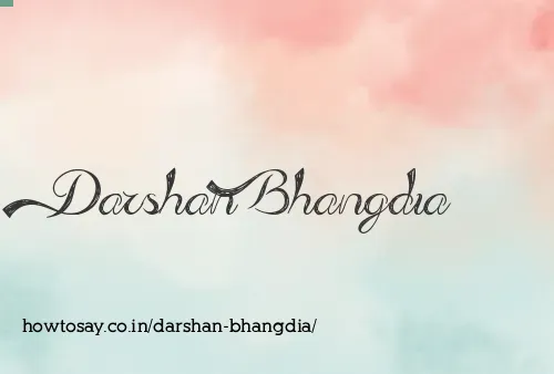 Darshan Bhangdia