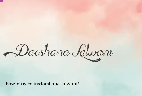 Darshana Lalwani