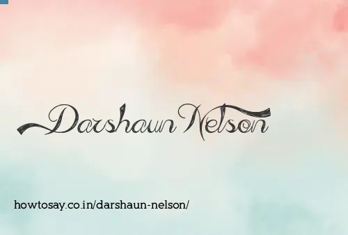 Darshaun Nelson